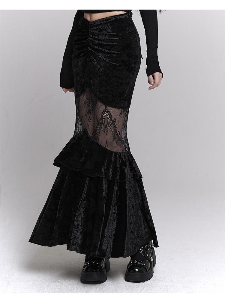 Gothic Mermaid Skirt