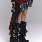 Gothic plaid skirt