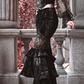 Rococo Gothic Mermaid Pencil Skirt