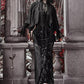 Gothic Lace Cape Shawl with Hood